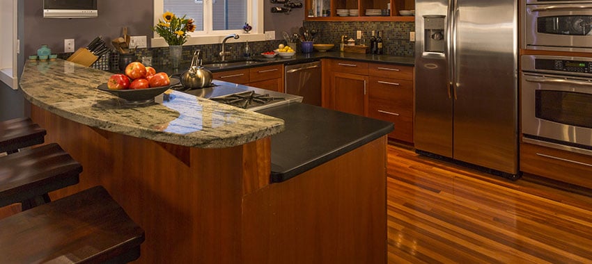 Engineered Kitchen Countertop Flintstone Marble And Granite